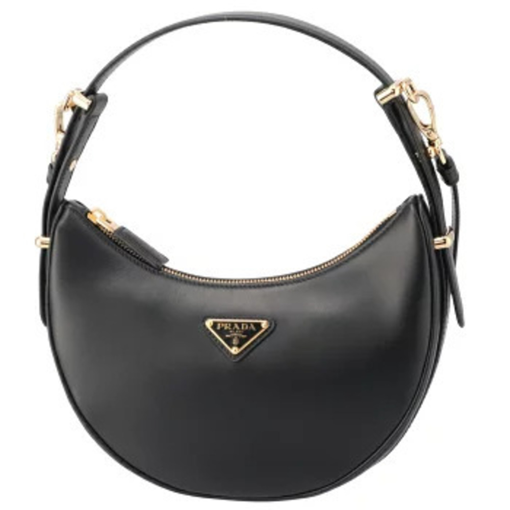 Prada Hobo Triangle Bag Shoulder Arche ASK Logo